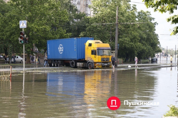 ​Потоп на Балковской и не только: последствия мощного ливня в Одессе. Фото