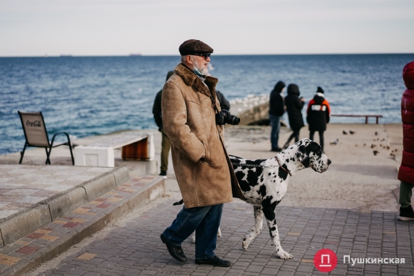 Тысячи людей, хорошая погода и запах глинтвейна: как в Одессе проходит Крещение. Фоторепортаж