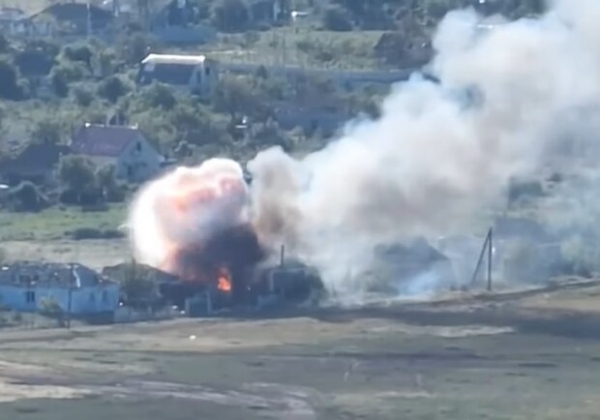 Одесские военные показали, как уничтожили вражескую технику (видео)