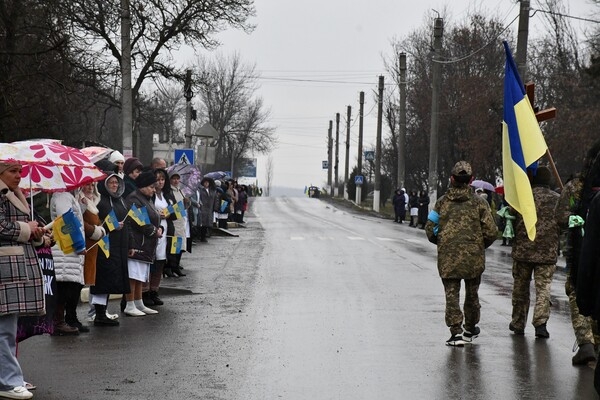 В Одесской области простились с погибшим защитником Сергеем Булавенко