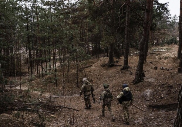 Карта боевых действий в Украине 19 февраля