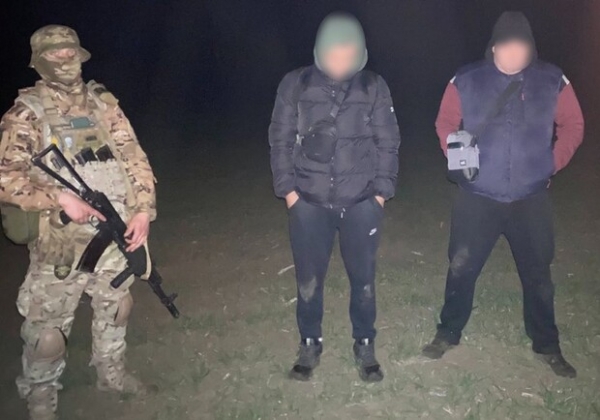 В Одесской области пограничники выстрелами задержали уклонистов, которые направлялись в Молдову