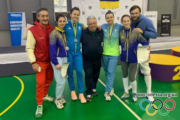 Фехтування. Одеські шаблістки добилися історичного успіху