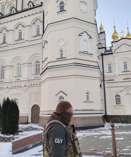 СБУ прийшла з обшуками в Почаївську лавру: що відомо