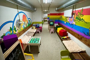 В Одессе на территории детсада появилось модульное укрытие