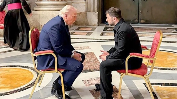 Трамп усомнился в мирных намерениях Путина после встречи с Зеленским в Ватикане