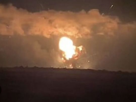 Дрони СБУ підірвали склад зброї під окупованим Харцизьком (відео)